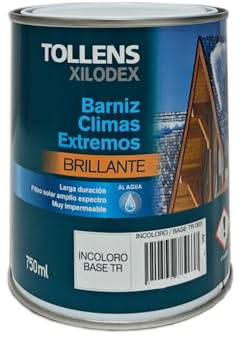 Barniz Al Agua Climas Extremos Brillante 750 Ml (Incoloro 003)