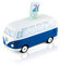 BRISA VW Collection - Volkswagen Spar-Büchse-Schwein-Dose im T1 Bulli Bus Samba Design (Classic Bus/Blau)