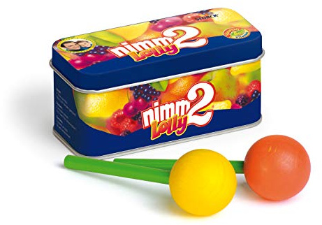 Erzi 14371 nimm2 Lollies aus Holz in der Dose, Kaufladenspielzeug | für Kinder, Kaufmannsladen, Rollenspiele, Kreative Spielwelten gestalten