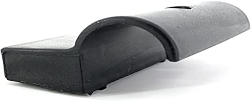 Soluko - Soluko – 14 Kappenkappen aus Kunststoff MOD.10 – Ersatz für Latten (Kit 14 Stück), schwarz, komplett