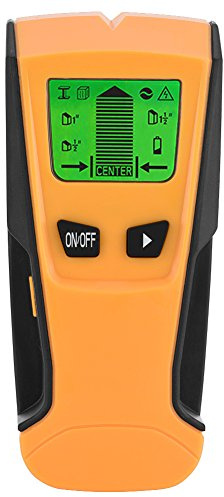 3 in 1 Live Wire Metal Detector Stud Wood Wall Center Scanner Finder Metal AC Tool Kit with LCD Screen