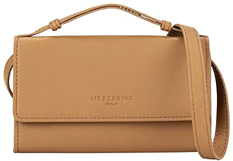 LIEBESKIND Berlin Basic Crossbody Umhängetasche, Extra Small (12 cm x 19 cm x 4cm), caramel