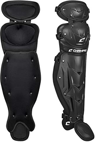 CHAMPRO Optimus MVP Doppelknie-Beinschutz für Baseball, 36,8 cm Länge