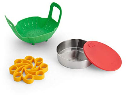 Instant Pot 5257143 Offizielles Produkt Kochset, Edelstahl, Sortiert