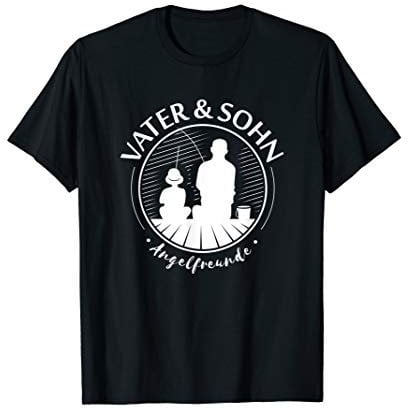 Vater Und Sohn Angelpartner Angelkleidung Angler Angeln T-Shirt