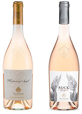 Provence Pair of Angels - Whispering Angel & Rock Angel 13.5% ABV 75cl | Shows grapefruit and citrus combined, with a balanced finish for food pairing or relaxed serving.