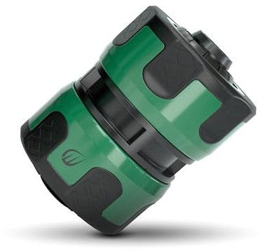 RASENWERK® - Reparatur Verbinder 1/2 und 5/8 Zoll - Wasserschlauch Verbindungsstück - Zubehör für Gartenschlauch - Schlauch Reparator - 1 Stück