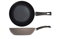 H&H 7801028 Wok 1 Manico Antiaderente Cookplus Borghese, 28 cm