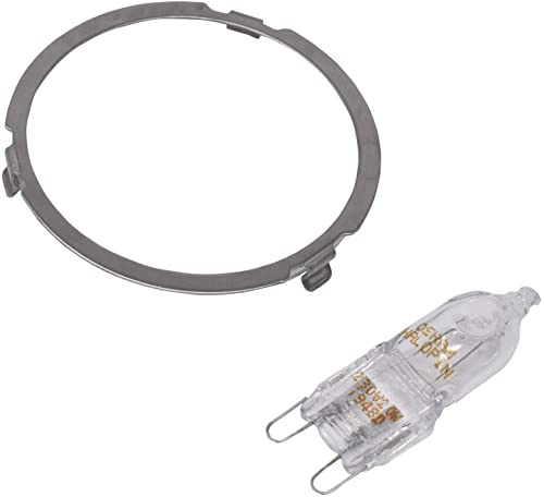 CERTIFIED To Fit Siemens Cooker Hood G9 Light Lamp Lens Glass Cover & Bulb & Ring 20W