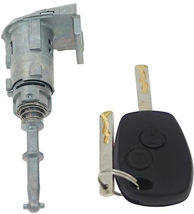 SAFWEL Schließzylinder for linke Tür, 2 Schlüssel, passend for Renault Kangoo III Modus Master, passend for Vauxhall Opel 806010030R