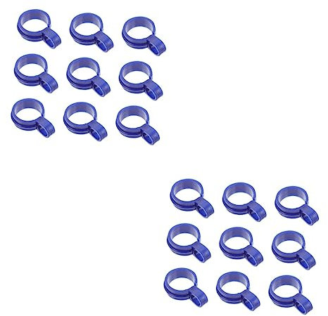 ABOOFAN 50pcs Clothes Hanger Buckle Hooks Windproof Hooks for Wall Easy to Install High-Durability