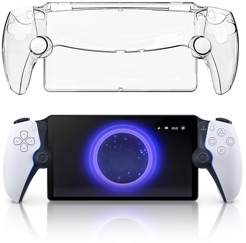 Funda para Playstation Portal Remote Player, funda rígida de PC para PS5 Playstation Portal Accesorio (Blanco)