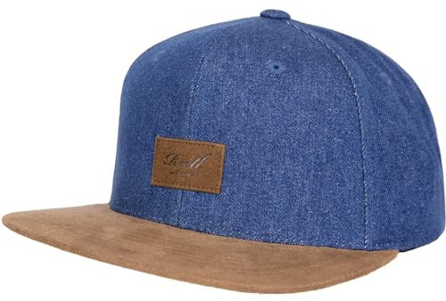 Reell Suede Snapback Cap (OS, Blue wash)
