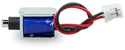 Cerradura electromagnética de 5 V, cerradura electrónica pequeña, cerrojo eléctrico, cerraduras electrónicas para puerta exterior, bronce
