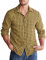 COOFANDY Chemise à carreaux à manches longues pour homme, coupe classique, chemise boutonnée en flanelle décontractée à carreaux pour homme, Jaune/noir, M