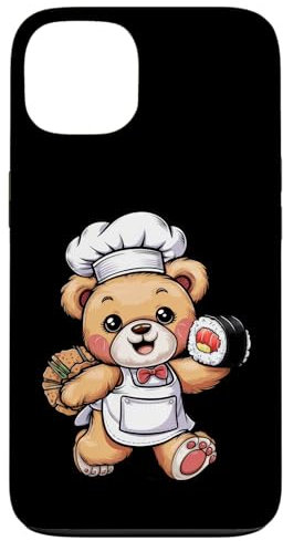 Sushi Teddy Bear Case for iPhone 13