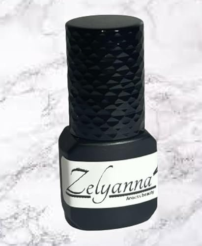 Zelyanna Anouss Beauty Colle pour extension de cils - Noire, Longue tenue, Séchage rapide - 1 unité. Pour usage professionnel.