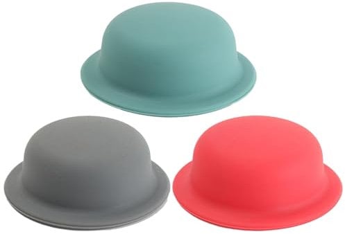 Pot Lid Knob Cover, 3PCS Heat Insulation Anti-Scalding Silicone Handle Covers, Non-Slip Universal Replacement for Pot Lids, Easy to Clean