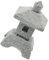 BATHVEVE Pagoda Statue Japanese Lantern Garden Ornament for Zen Decor Serene Landscape Accessory for Home and Outdoor Spaces Stone Figurine