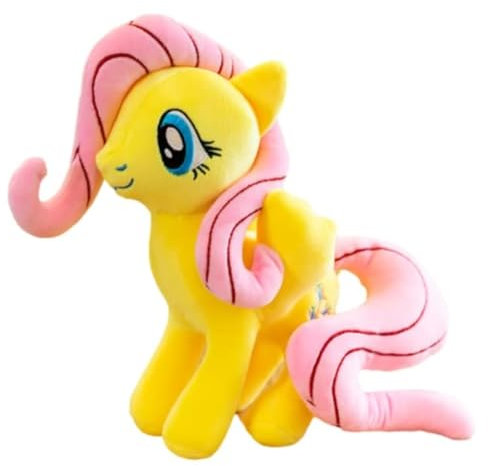 30CM My Little Pony Plüschfigur, Mein Kleines Pony Plüschtier, Kuscheltier Für Kinder, Mädchen Und Jungen, Fans Und Sammler-gelb