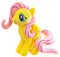 30CM My Little Pony Plüschfigur, Mein Kleines Pony Plüschtier, Kuscheltier Für Kinder, Mädchen Und Jungen, Fans Und Sammler-gelb