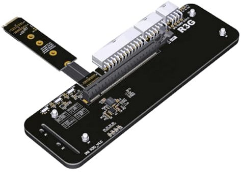 Mocturnity R43SG M.2 Nvme PCIe4.0X4 Externe Dockingstation für Grafikkarte für NUC/ITX / Laptop 50 cm