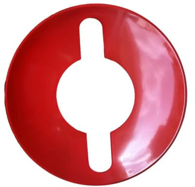 276 Öllampe, reflektierende Abdeckung, Campinglampe, Reflektor, Eisen, Petroleumlampe, Reflektor für Wandern, Picknick, Camping, Reisen, Rot