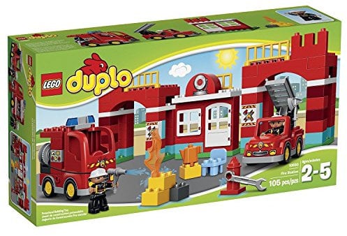 LEGO DUPLO Town 10593 Fire Station Building Kit