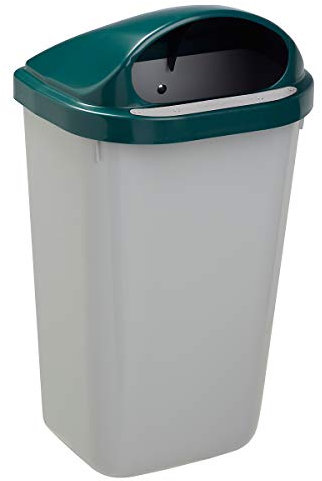 Rossignol - poubelles d'extérieur - Poubelle extérieure murale Xerios - CORBEILLE EXTERIEUR 50L XERIOS GRIS