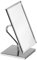 Premier Houseares Free Standing Makeup Mirror | Stable Vanity Mirror | Durable Table Mirror | Customized Height Small Mirror On Stand | Lightweight Dressing Table Mirror