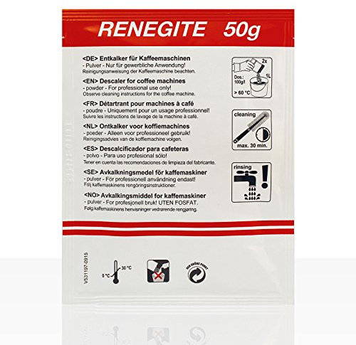 Bravilor Renegite Descaler Sachets 15