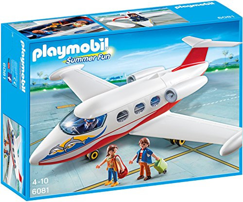 Playmobil 6081 Summer Fun Summer Jet, Fun Imaginative Role-Play, PlaySets Suitable for Children Ages 4+