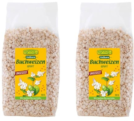 Rapunzel Bio Vollkorn Buchweizen gepufft (2 x 100 gr)