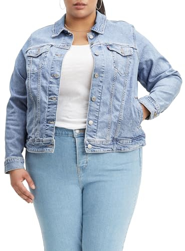 Levi's Women's Plus Size Original Trucker Jacket, All Mine, 2XL