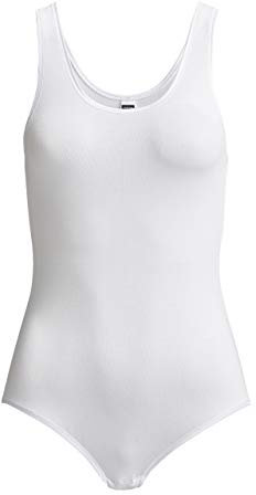 con-ta conta Achselbody, bequemer Body für Damen, Achselbody mit Slip & Druckknöpfen, aus weichem Modal, Damenunterwäsche, in Farbe Weiß | Gr.: 36/XS - 48/3XL