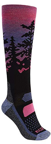 Burton Damen Performance Midweight Snowboard Socken, Sunrise, ML