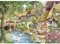 The House of Puzzles - Morning Coffee Jigsaw - 1000 Piece Jigsaws For Adults, Artist Illustrated, Scenic Landscape, Deluxe Puzzle Gifts