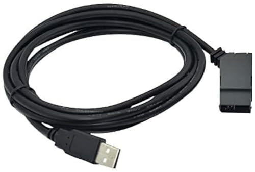 Washinglee Cable de programación PLC para Siemens LOGO!, no requiere instalación de controladores, interfaz aislada, para reemplazo 6ED1057-1AA01-0BA0.