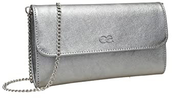collezione alessandro Eleganza, Pochette Donna, Argento, Einheitsgröße