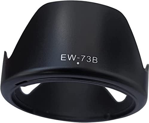 EW-73B Pare-Soleil pour Canon EF-S 18-135mm f/3.5-5.6 is (Non USM), 18-135mm f/3.5-5.6 is/is STM(Non USM), EF-S 17-85mm f/4.5-5.6 is USM SLR, Objectif numérique Tulip Flower Lens Hood 67mm