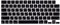 MMDW Korean Silicone Keyboard Cover, for MacBook 2023 Pro14 A2779/Pro16 A2780/2022 Air 13 M4 M2 A3240 A3241 A2681/2021 Pro 14 16 A2442 A2485,for MacBook Air/Pro Retina, 13-13.3 Notebook