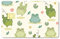 CREATCABIN Karten-Skin-Aufkleber,Frosch-Debit-Kreditkarten-Skins,Abdeckend,Personalisierend,Bankkarten-Schutz,Abnehmbare Folie,Wasserfest,Schlank,Kratzfest,Keine Blasen,Für Den Transport,186.3x137.3mm