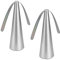 Fliegenwedler Fliegen Fliegenabwehr, Fliegenvertreiber Ventilator, Tragbarer Mückenschutz Fliegenabwehr Tischventilator (2 pcs - silver)
