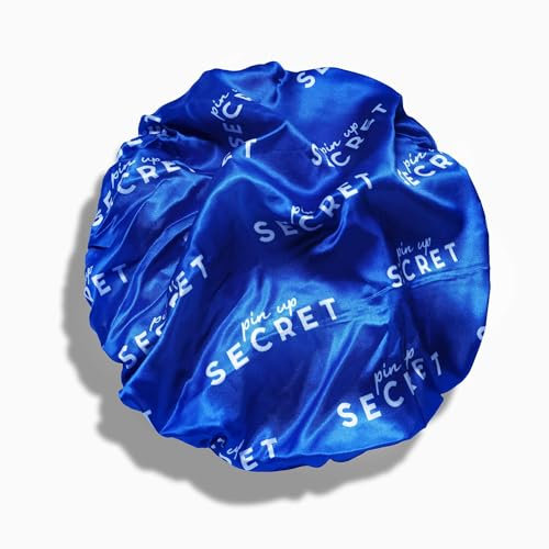 PIN UP SECRET - Bonnet de soin capillaire en Satin - Meilleure Pénétration des Soins - Résitant, Durable et Conserve la Chaleur - Tout type de cheveux