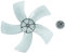 Ciieeo 1 Set Di Sostituzione Delle Pale Del Ventilatore: Pale Del Ventilatore Universali - Pale Di Ricambio Per Ventilatore Da Soffitto Pale Del Ventilatore In Plastica Pale Del