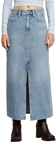 G-STAR Damen Viktoria Long Rock, Blau (Faded Blue Torrent D24385-D788-H089), 30
