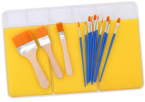 Operitacx Watercolor Paints Plates Boys and Girls Art Set Mixing Trays Color Palette Finger Painting