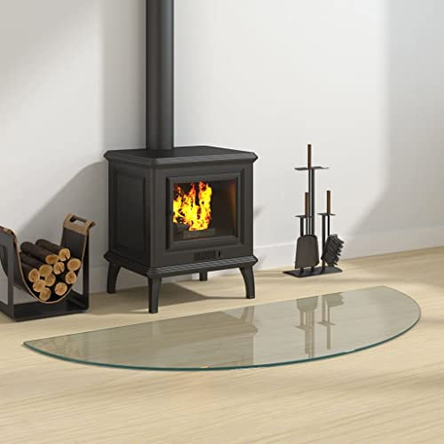 Furniture Select Feuerstelle Glasplatte halbrund 1200x500mm