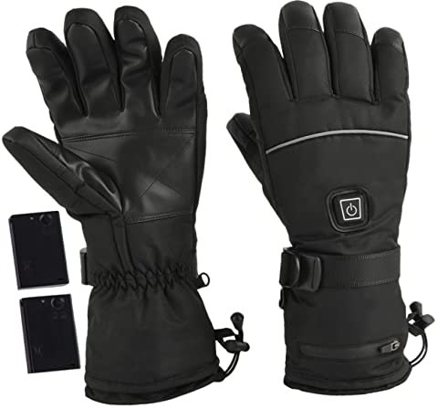 BESPORTBLE 2paare Usb Beheizte Thermohandschuhe Für Und Stufige Temperaturregelung Touchscreen-fähig Für Skifahren Und Outdoor-aktivitäten