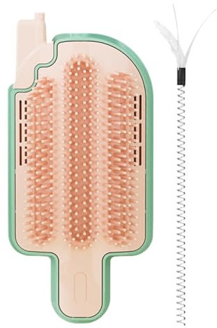 Katzenbürste Katzenminze, Kätzchenpflege, weicher Fellpflege, Katzenminze, Wand-Eckmassagekamm, Kratzbaum für Katzen, Hunde, 1 Stück, Haustierpflege, Innenbereich, 16,4 x 8,4 cm